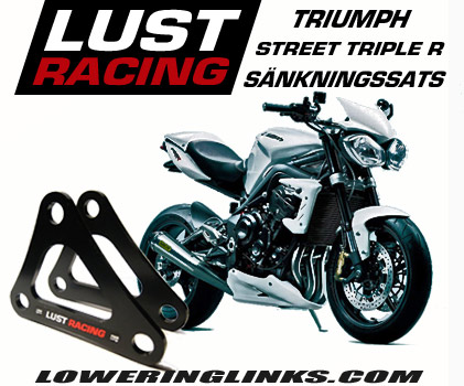 Triumph Street Triple Lowering links